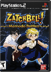 Zatch Bell: Mamodo Battles Playstation 2  box art